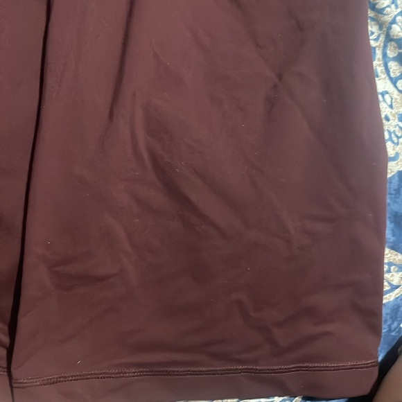 LULULEMON maroon bell bottom leggings - Picture 2 of 3